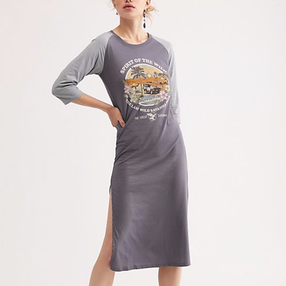 Spirit Of Wilderness Organic Midi Dress
